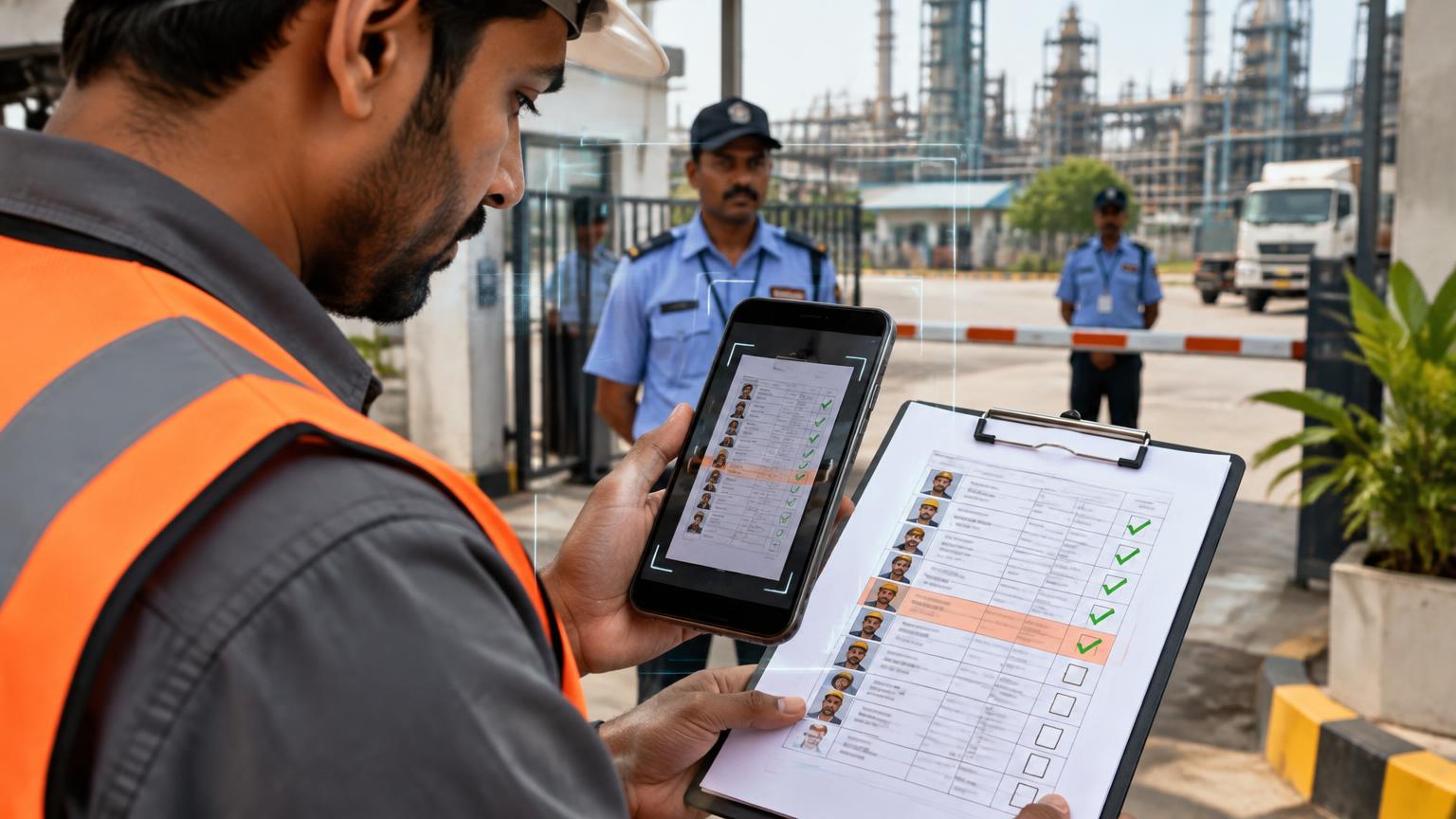 Paper Muster Roll to Payroll in One Photo: AI Attendance Capture for Field Sites