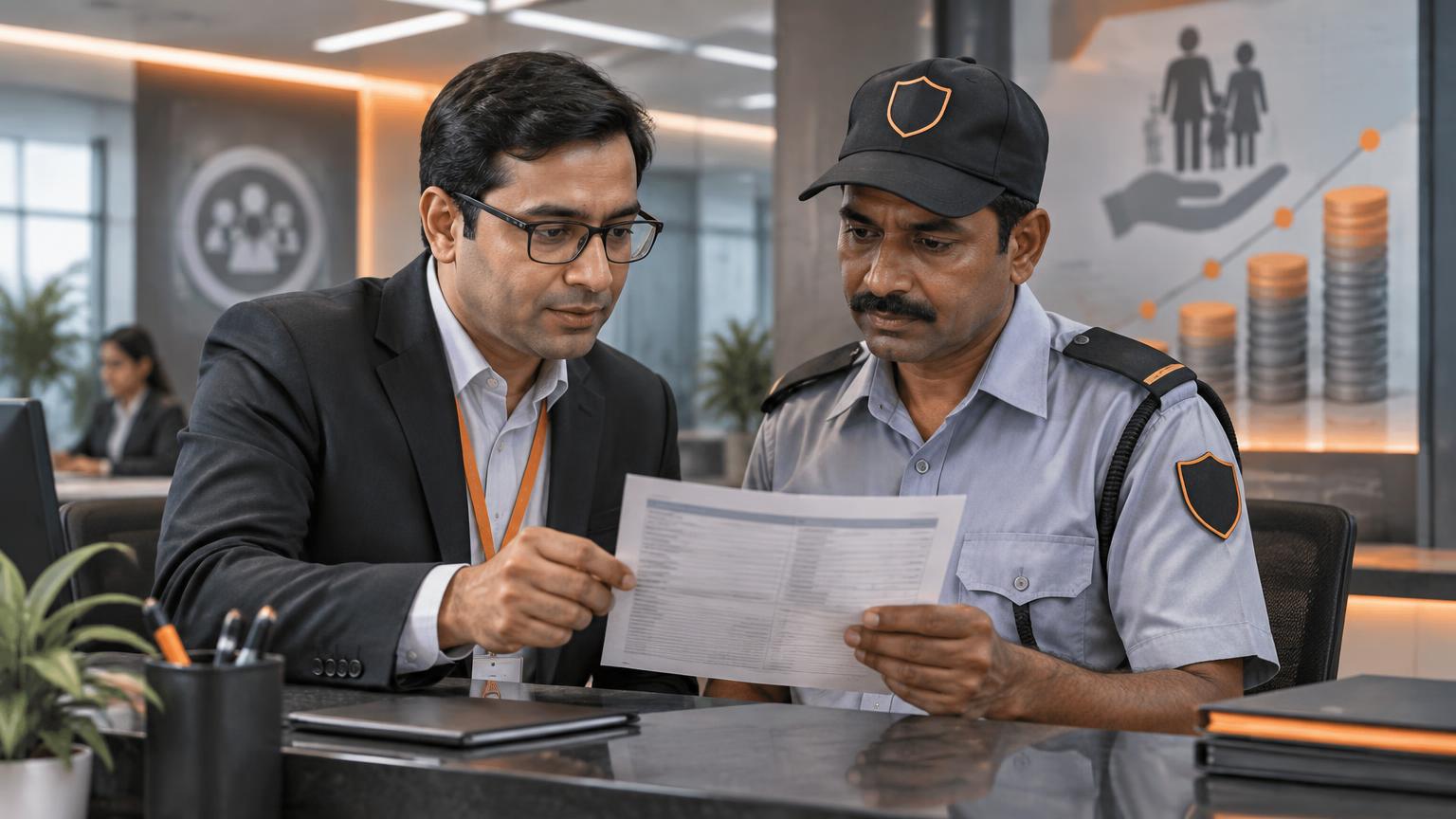 EPF for Contract Guards: The ₹15,000 Wage Ceiling Explained With Real Payslips
