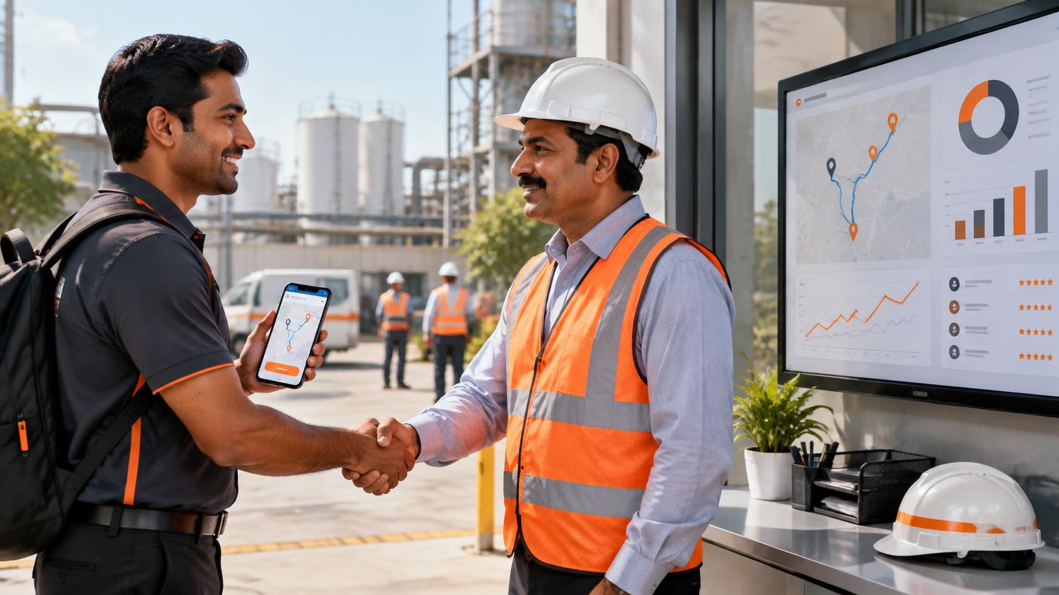 Managing Field Officers: Live Tracking, Site Visits & Client Ratings That Prove Service