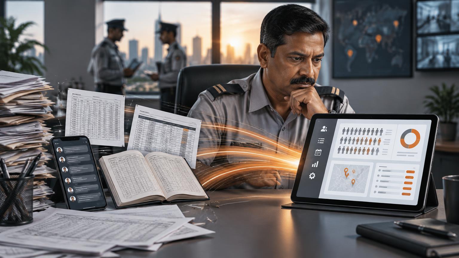 Why Security Agencies Outgrow Excel, Tally & WhatsApp (and What Replaces Them)